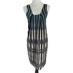 Max Studio Geo Print Column Dress Size XS (Sm-Md)